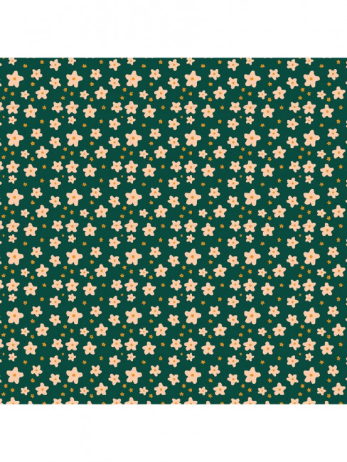 Упаковочная бумага 70*100см "Ромашки", MILAND/УБ-2400