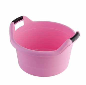 Таз 12л пластик "ЛЮКС" круглый (10)