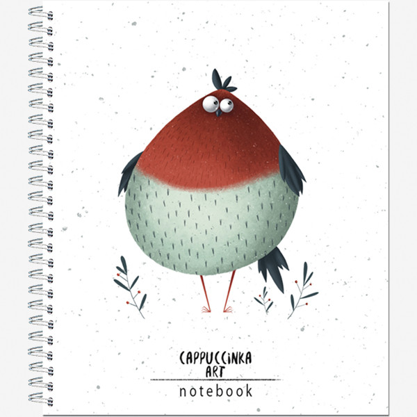 Тетрадь общ.,170х203, 48л., гребень, "Птиченьки", 4+0+уф, 4 диз (30) Тетрадь общ.,170х203, 48л., гребень, "Птиченьки", 4+0+уф, 4 диз (30)