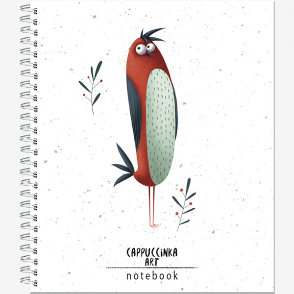 Тетрадь общ.,170х203, 48л., гребень, "Птиченьки", 4+0+уф, 4 диз (30) Тетрадь общ.,170х203, 48л., гребень, "Птиченьки", 4+0+уф, 4 диз (30)