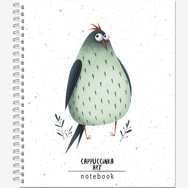 Тетрадь общ.,170х203, 48л., гребень, "Птиченьки", 4+0+уф, 4 диз (30) Тетрадь общ.,170х203, 48л., гребень, "Птиченьки", 4+0+уф, 4 диз (30)