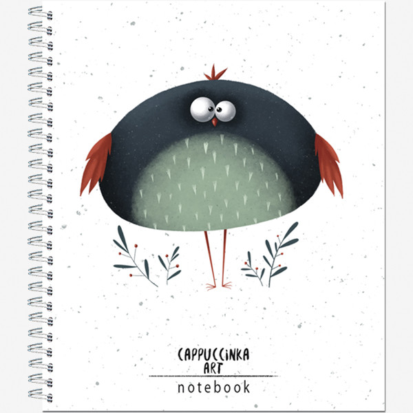 Тетрадь общ.,170х203, 48л., гребень, "Птиченьки", 4+0+уф, 4 диз (30) Тетрадь общ.,170х203, 48л., гребень, "Птиченьки", 4+0+уф, 4 диз (30)