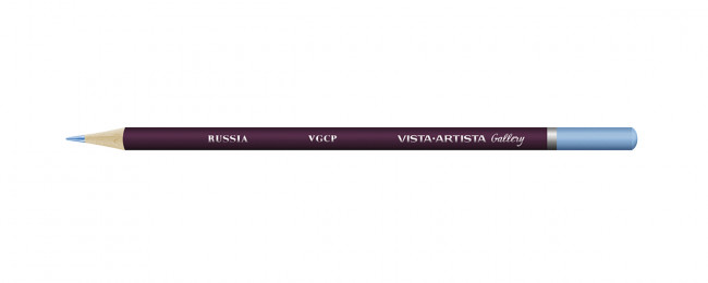 Карандаш цветной художественный заточенный 502 голубой холодный, Gallery VISTA-ARTISTA/VGCP 502 (6)