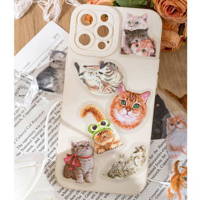 Наклейки декоративные "Cats", 40шт, ARTCoco/TS06G072