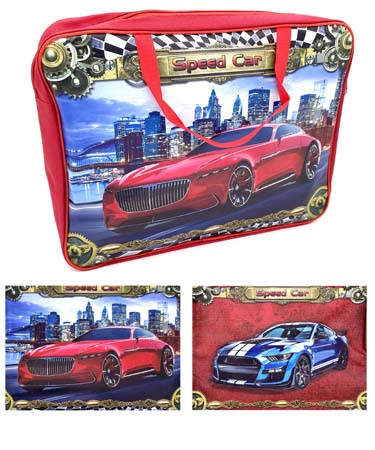 Папка для творчества А4 с ткан. ручками CM-106 "Для мальчиков" текстиль, молния сверху, с рисунком ассорти, в пакете (1/60/120) Папка для творчества А4 с ткан. ручками CM-106 "Для мальчиков" текстиль, молния сверху, с рисунком ассорти, в пакете (1/60/120)