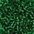 Бисер "ASMAR" размер №12, вес: 450 г, изумрудный, внутреннее серебрение