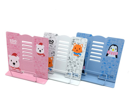 Подставка для книг "Животные" металлическая 21*18см, CC-101 № 3286Е (1/6/48)