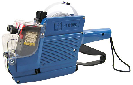 Пистолет для ценников "Micron" двустрочный, картонная упаковка, Micron/PL-010/D