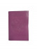 Обложка на паспорт WENZER OFFiCE, РФ из натур.кожи вер гл Шик гладкий, сереневая