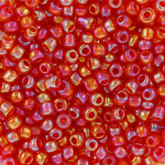 Бисер "Zlatka" GR 11/0 (0161-0180A) 10 г №0165 св.красный