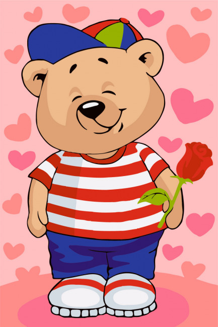 Картон "Русская живопись" SA095 Признание в любви 20х30