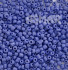 Бисер "ASMAR" размер №6, вес: 450 г, синий глянцевый, непрозрачный