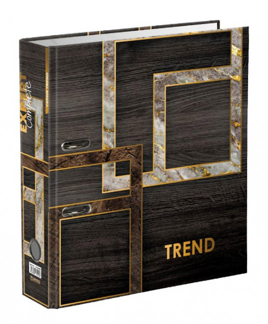 Регистратор А4 75мм арочный механизм, венге "Wood&Stone", Trend Expert Complete/EC752703 (10) Регистратор А4 75мм арочный механизм, венге "Wood&Stone", Trend Expert Complete/EC752703 (10)