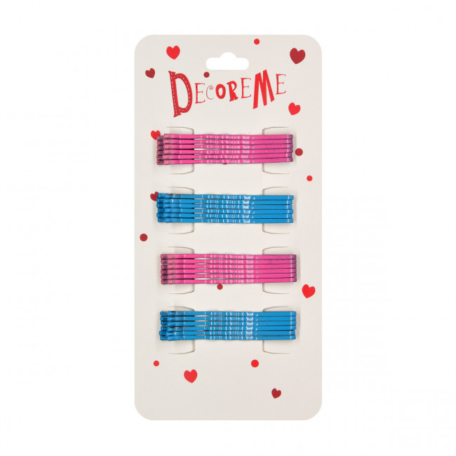 Набор невидимок 4,8см для волос, 24 шт, BV/2-718/19 (12)