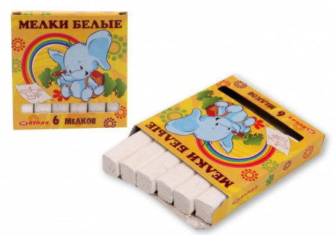 МЕЛКИ БЕЛЫЕ "ASMAR" 6шт.