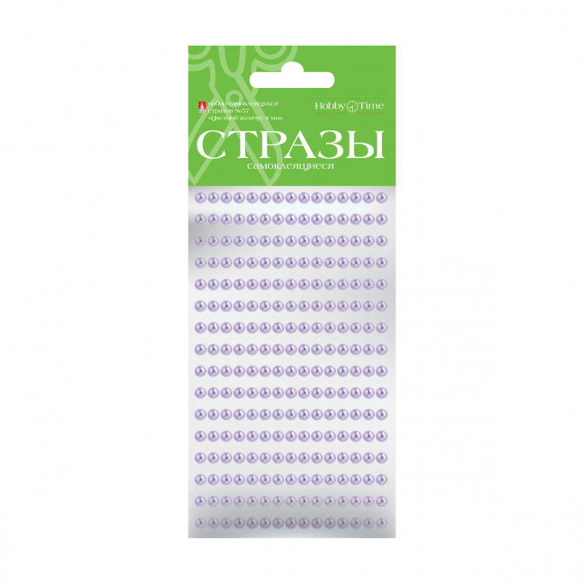 Самоклеящиеся стразы d 4мм "Цветной жемчуг", №57, BV/2-118/04