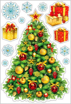 Набор наклеек для декор. Интерьера рн4-30 Набор наклеек для декор. Интерьера рн4-30