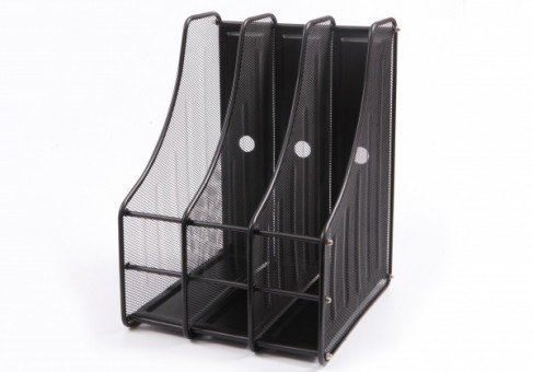 Лоток настольный металлический на 3 отдела, Asmar/AR-313М