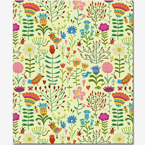 Тетрадь 48 клетка "Floral meadow" скрепка, Полином/3002 (40) Тетрадь 48 клетка "Floral meadow" скрепка, Полином/3002 (40)