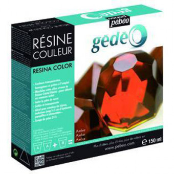 Эпоксидная смола 150мл цветная Gedeo янтарь PEBEO/ 766154
