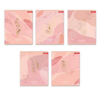 Тетрадь 96 клетка "Романтика" скрепка, Светоч (5/50)