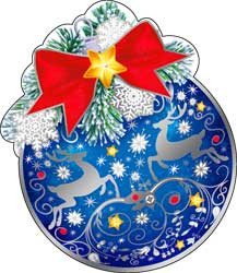 Украшение на скотче "Шар", 113-52-ф (10) Украшение на скотче "Шар", 113-52-ф (10)