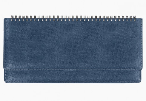 Планинг 2022 "Attomex. Croco" ( 310 ммx145 мм) 128 стр, белая бумага 70 г/м², печать в 1 краску, твердая обложка из искусственной кожи с поролоном, отстрочка, евро спираль, в термоусадочной пленке, синий Планинг 2022 "Attomex. Croco" ( 310 ммx145 мм) 128 стр, белая бумага 70 г/м², печать в 1 краску, твердая обложка из искусственной кожи с поролоном, отстрочка, евро спираль, в термоусадочной пленке, синий