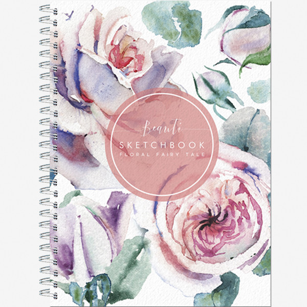 Блокнот-скетчбук А5 60л "Флора Арт" гребень, Полином/2926 (10) Блокнот-скетчбук А5 60л "Флора Арт" гребень, Полином/2926 (10)