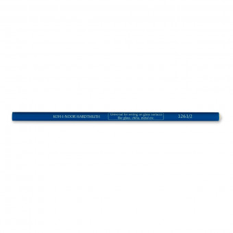 Карандаш 4,3мм для рисования на стекле, фарфоре, пластмассе и металле, синий, Koh-I-Noor/3263002001KS (6) Карандаш 4,3мм для рисования на стекле, фарфоре, пластмассе и металле, синий, Koh-I-Noor/3263002001KS (6)