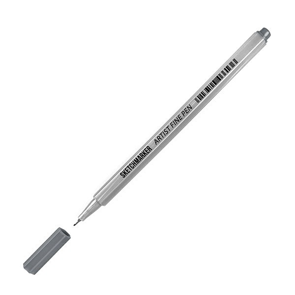 Ручка капиллярная SKETCHMARKER Artist fine pen цв. Серый пигмент
