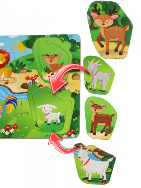 Рамка-вкладыш трехслойная "Папа, мама и малыш" П-9403