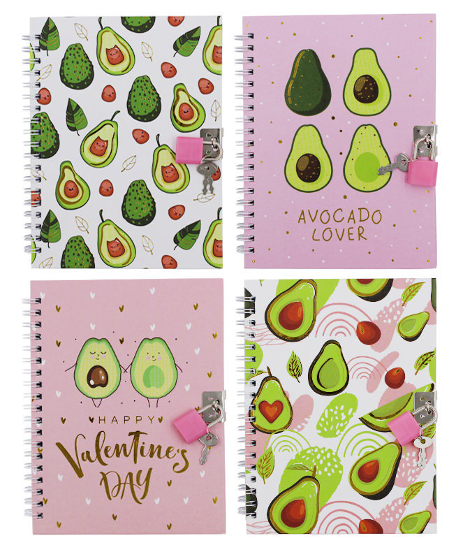 блокнот с авокадо. блокнот с ключиком. блокнот авокадо с замком. блокноты и ручки с замком авокадо. блокнот авокадо с замком.