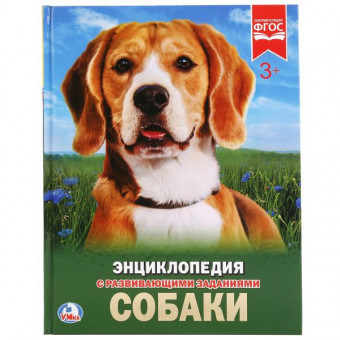 Энциклопедия с развивающими заданиями «Собаки». Формат: А4 48стр, Умка Энциклопедия с развивающими заданиями «Собаки». Формат: А4 48стр, Умка
