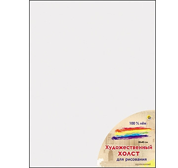 Холст на подрамнике, лён 30см*40см Asmar