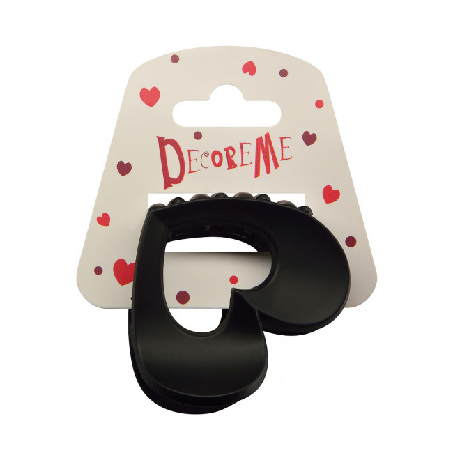 Заколка краб 6,5см, 6 видов, BV/2-718/51 (12)