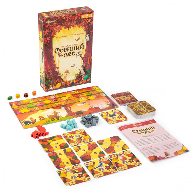 Игра настольная "Осенний лес", Эврикус/BG-11090 Игра настольная "Осенний лес", Эврикус/BG-11090