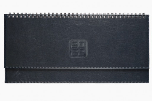 Планинг 2022 "deVENTE. Bravo" (310 ммx145 мм) 128 стр, белая бумага 70 г/м², печать в 2 краски, твердая обложка из искусственной кожи с поролоном, отстрочка, термо тиснение, евро спираль, в термоусадочной пленке, синий Планинг 2022 "deVENTE. Bravo" (310 ммx145 мм) 128 стр, белая бумага 70 г/м², печать в 2 краски, твердая обложка из искусственной кожи с поролоном, отстрочка, термо тиснение, евро спираль, в термоусадочной пленке, синий