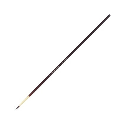 Кисть CREATIVE Синтетика жесткая КРУГЛАЯ N3 (длинная ручка), Pinax/681003
