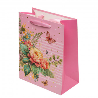 Пакет подарочный 18 х 23 х 10см, 210 г/кв.м, Stilerra/ABYS 02 (12)