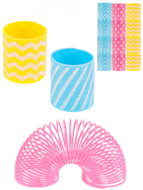 Пружинка-радуга 4,5х5см "Яркие формы", Рыжий Кот/AN01308 (12) Пружинка-радуга 4,5х5см "Яркие формы", Рыжий Кот/AN01308 (12)