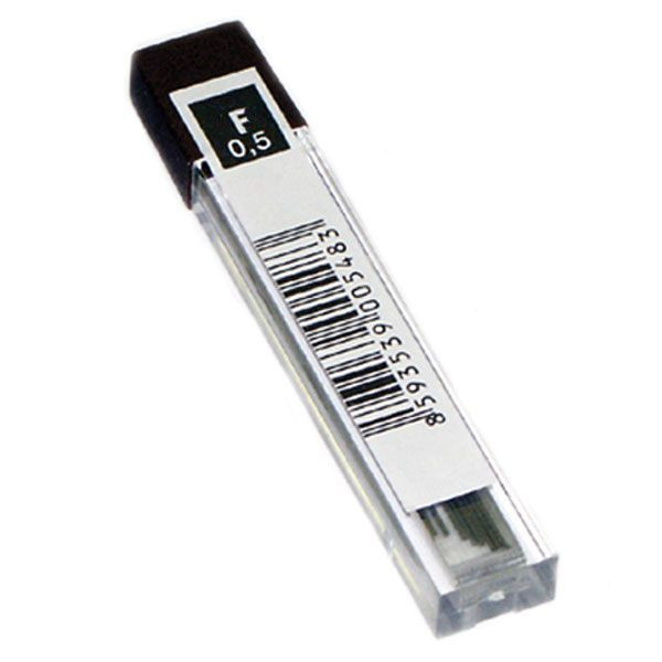 Микрогрифели графитные, для черчения, 0,5 мм, F арт.4152/F