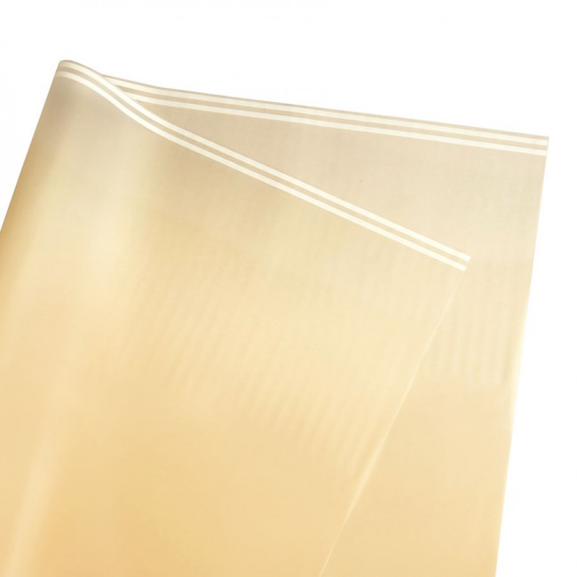 Пленка матовая 58х58см, Градиент, бежевая (20 шт./уп.)