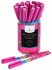 Ручка маслян. 0,5 мм NEON MADNESS серия Slim Soft Grip синий, LOREX/LXOPSSG-NM1 (24/288)