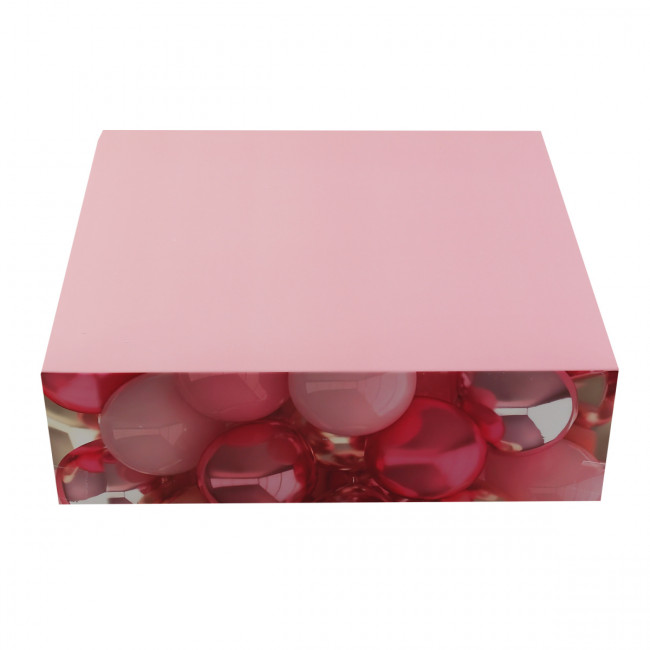 Коробка подарочная 25*25*7см "Воздушные шары", КОКОС/242571