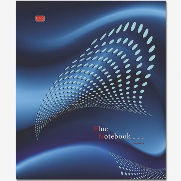 Тетрадь 48 клетка "Color Notebook" скрепка, Полином (40)