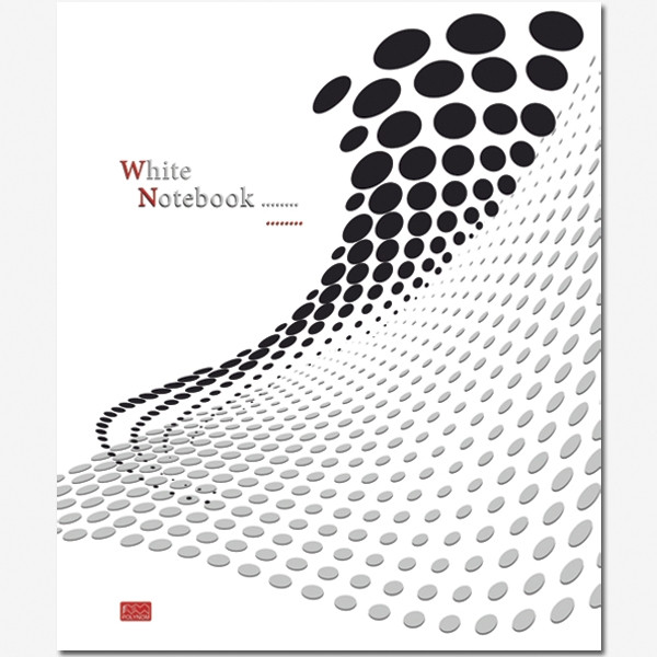 Тетрадь 48 клетка "Color Notebook" скрепка, Полином (40)