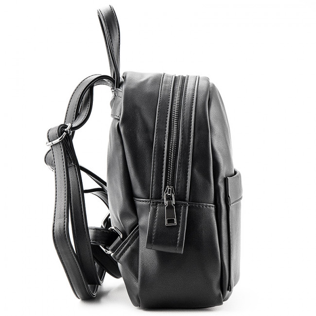 Рюкзак кожзам 27*22*10см черный Kite K18-2544-2