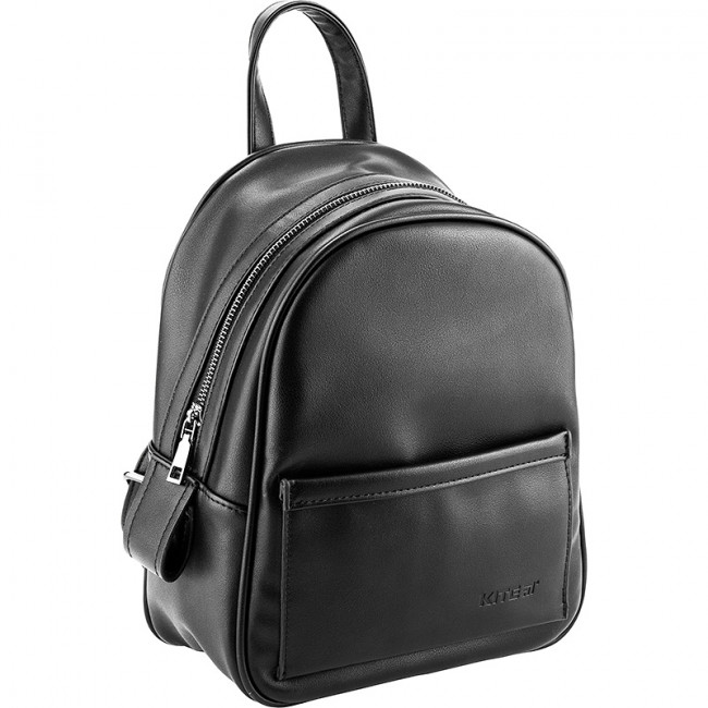 Рюкзак кожзам 27*22*10см черный Kite K18-2544-2
