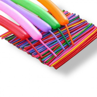 Набор воздушных шаров для моделирования, цвета в ассортименте, 100шт, MAG-260140