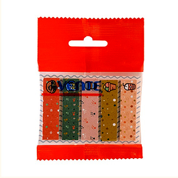 Набор самоклеящихся этикеток-закладок "Food" бумажные 44x12 мм, 5x20 листов, офсет 80 г/м², deVENTE/ 2011021 (24) Набор самоклеящихся этикеток-закладок "Food" бумажные 44x12 мм, 5x20 листов, офсет 80 г/м², deVENTE/ 2011021 (24)